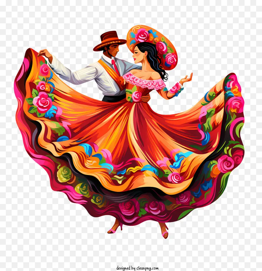 Dia Da Independência Do México，Dança PNG