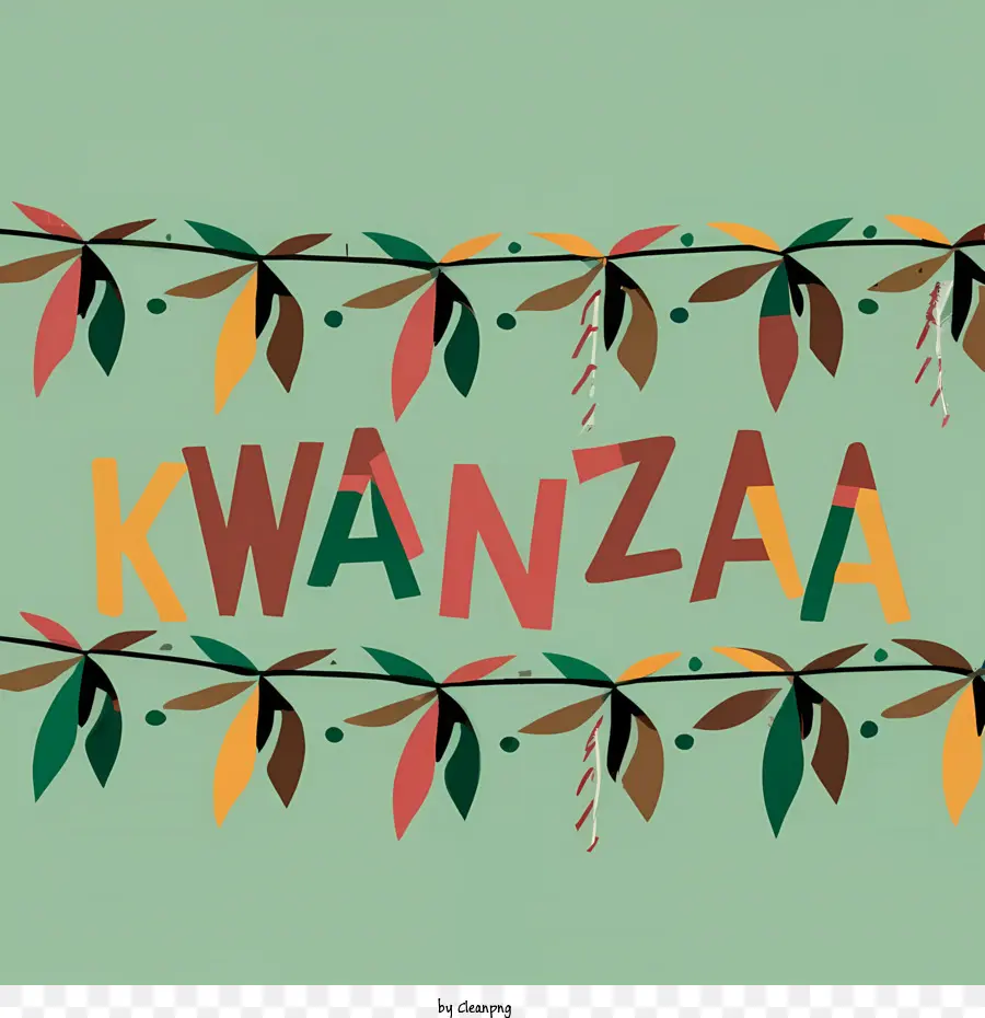 Feliz Kwanzaa，Decoração Kwanzaa PNG