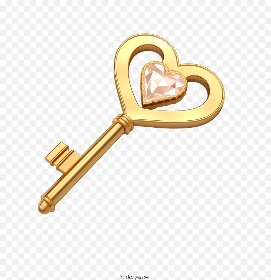 Golden Key，Key PNG