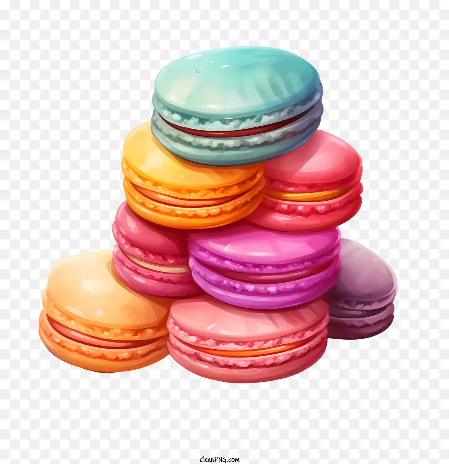 Macaroon Dia，Pastelaria PNG