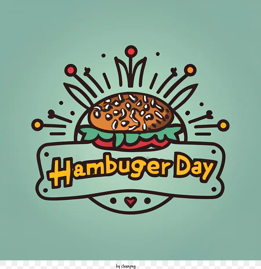 Dia De Hamburger，Burger PNG