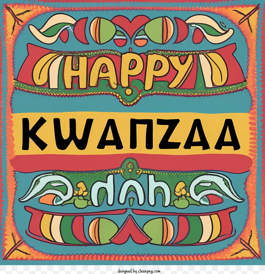 Feliz Kwanzaa，Decorações PNG