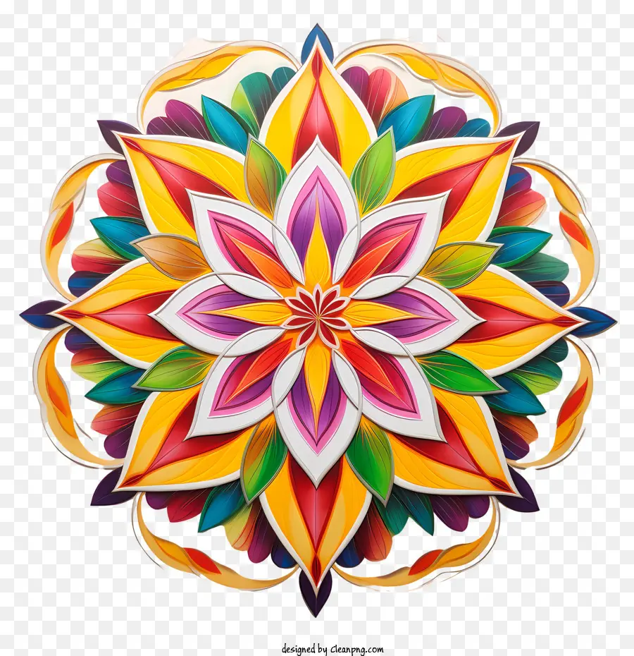 Onã，Floral Rangoli PNG