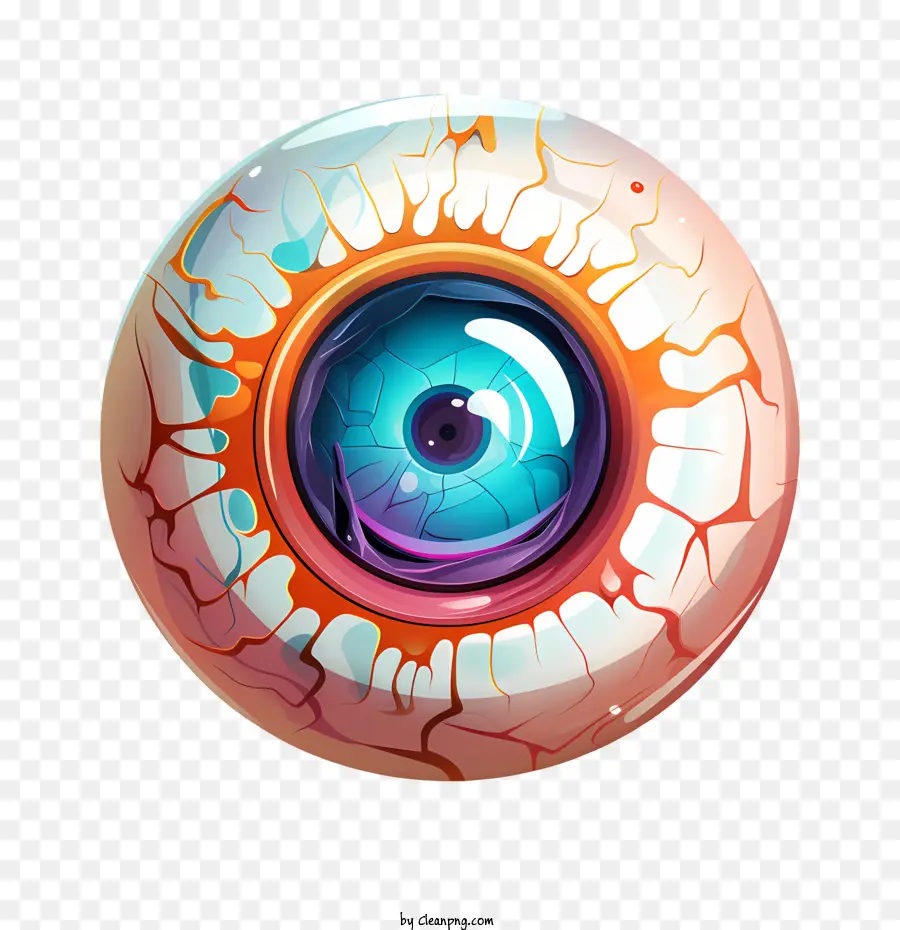 Halloween Eyelall，Olho PNG