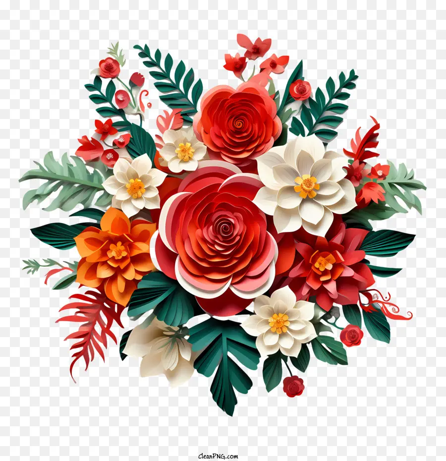 Dia Da Independência Do México，Flores PNG