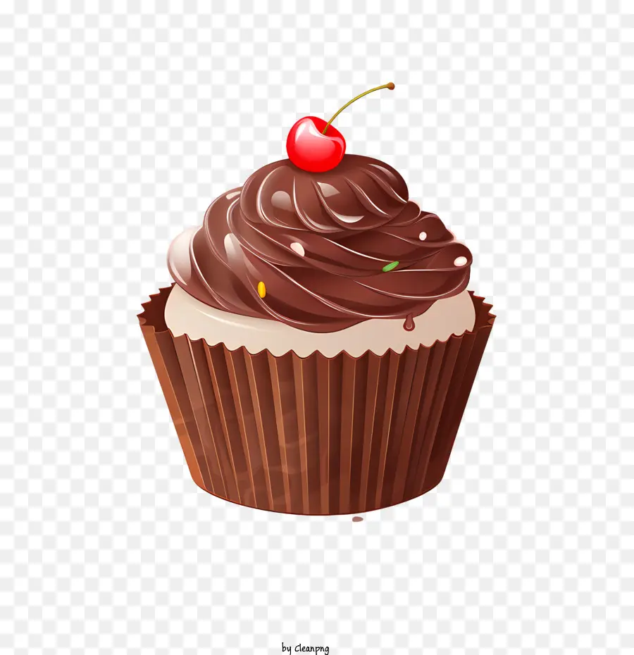 Dia Do Cupcake De Chocolate，Bolo De Chocolate PNG