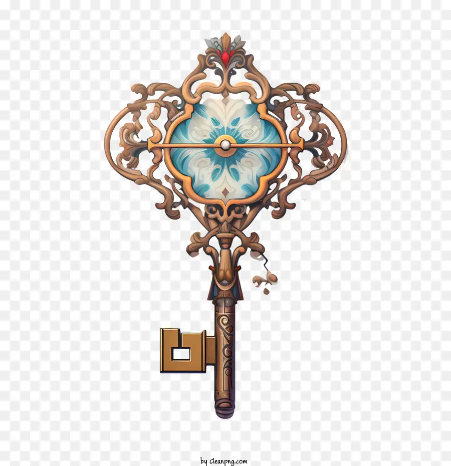 Golden Key，Key PNG