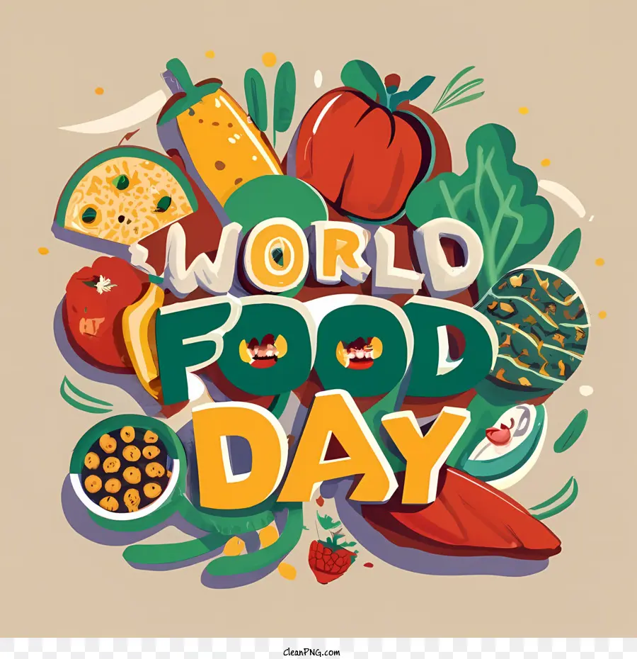 O Dia Mundial Da Alimentação，Mundo PNG