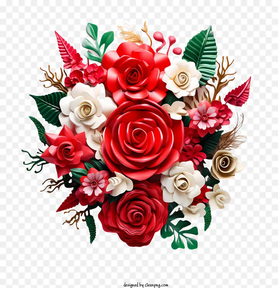 Dia Da Independência Do México，Rosas Vermelhas PNG