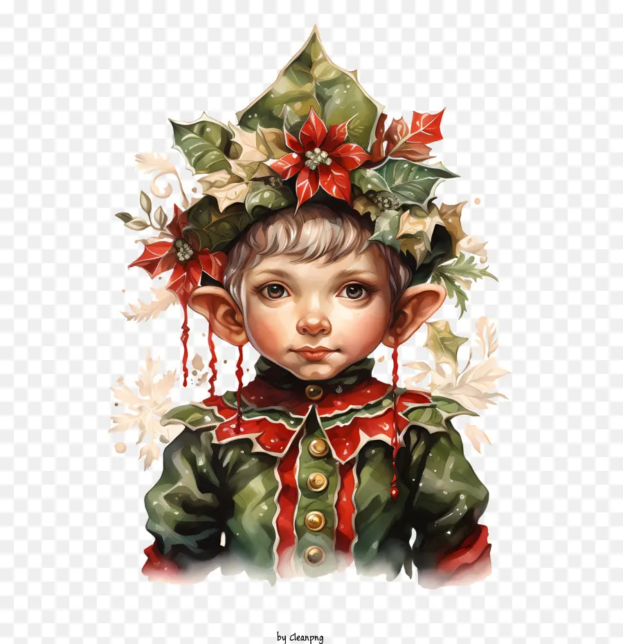 Christmas Elf，Elfo De Férias PNG