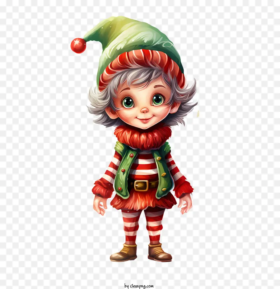 Christmas Elf，Bonito PNG