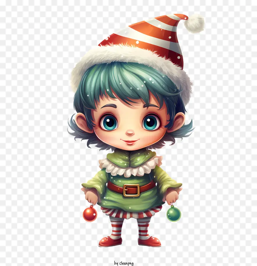 Christmas Elf，Bonito PNG