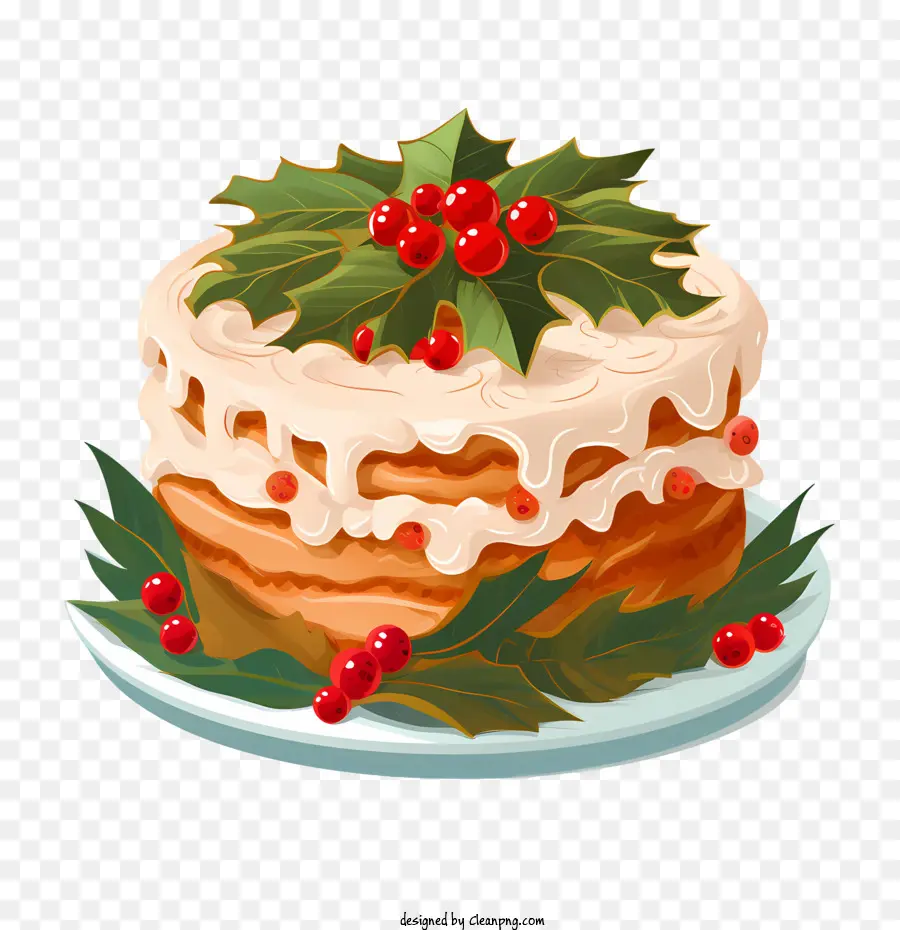 Bolo De Natal，Panquecas PNG