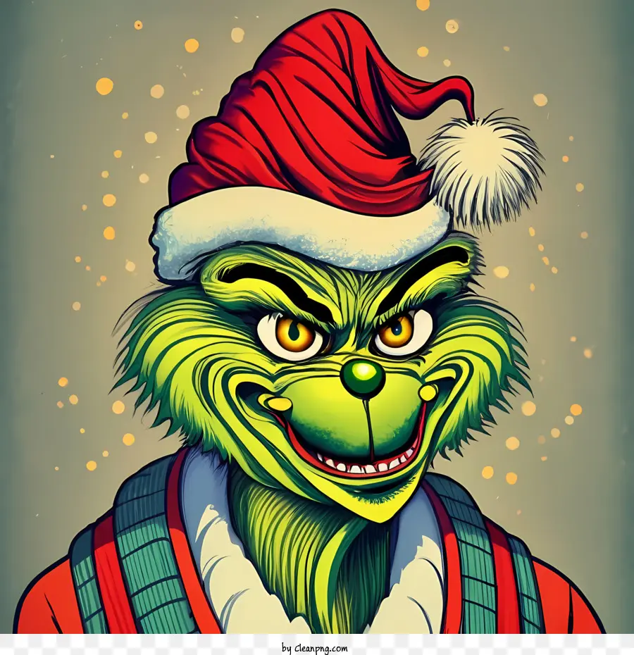 Natal Grinch，Grinch PNG