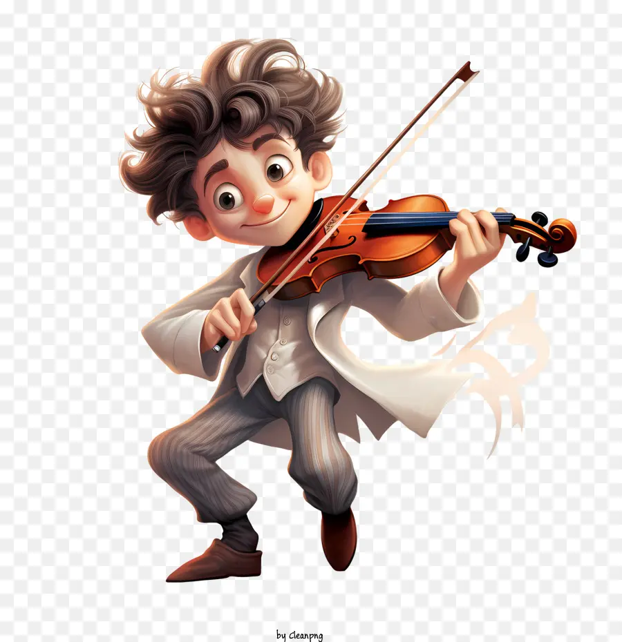 Dia Do Violino，Menino Com Violino PNG