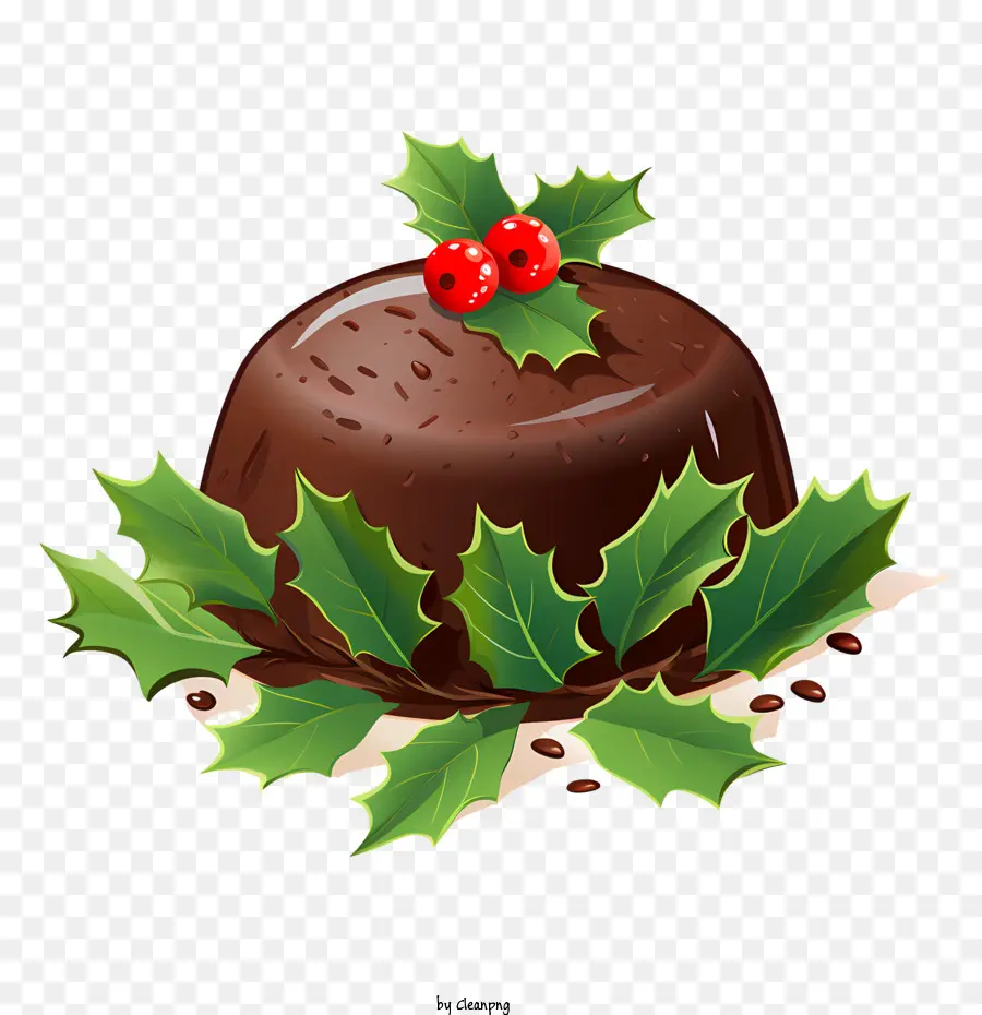 Pudim De Natal，Fudge De Chocolate PNG