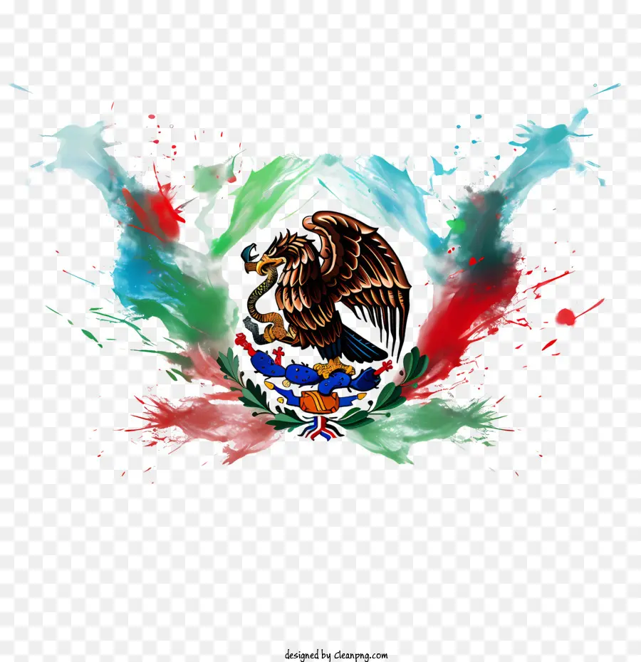 Dia Da Independência Do México，Bandeira Mexicana PNG
