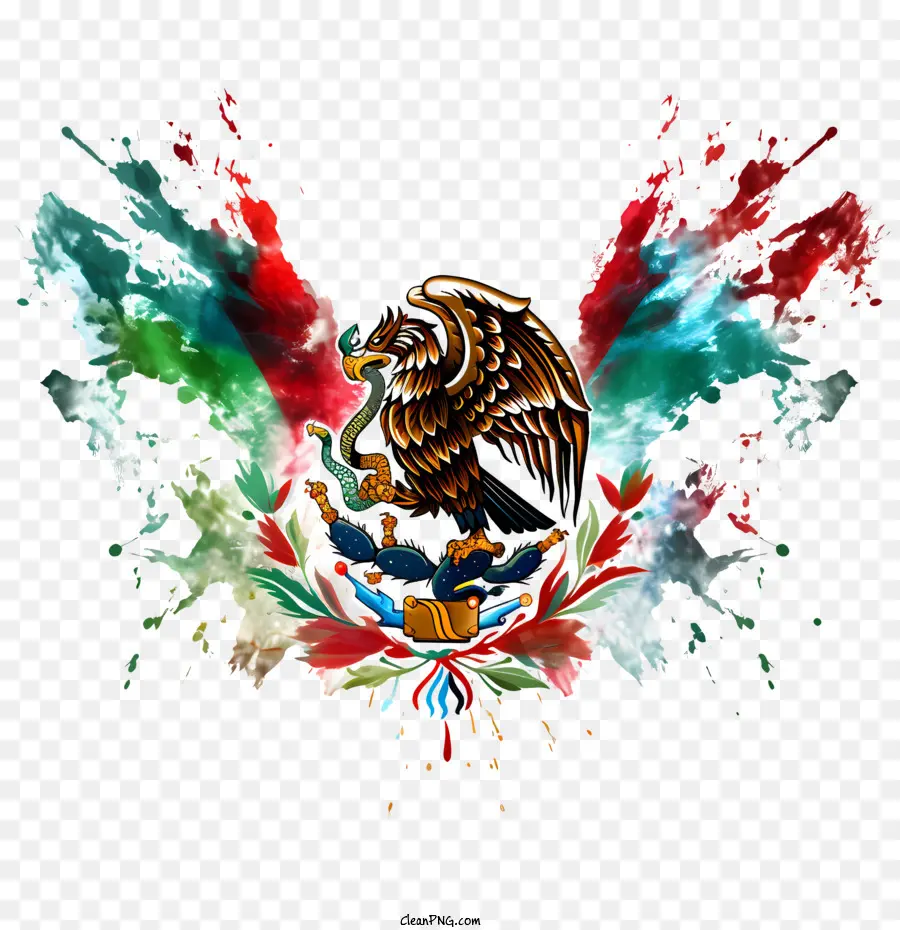 Dia Da Independência Do México，águia PNG