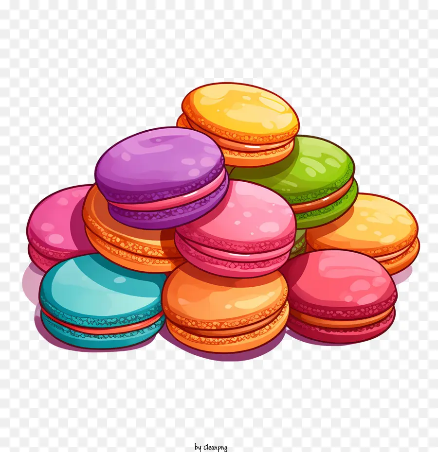 Macaroon Dia，Chocolate PNG