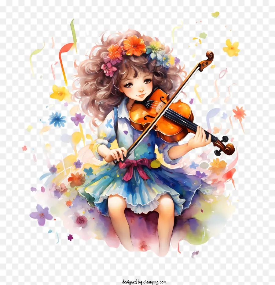 Dia Do Violino，Bonito PNG