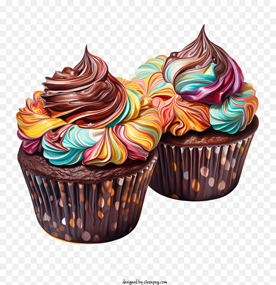 Dia Do Cupcake De Chocolate，Chocolate PNG