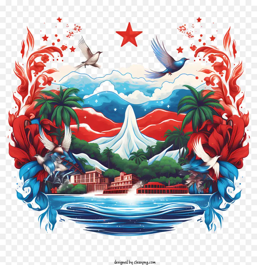 Dia Da Independência Da Costa Rica，Céu PNG