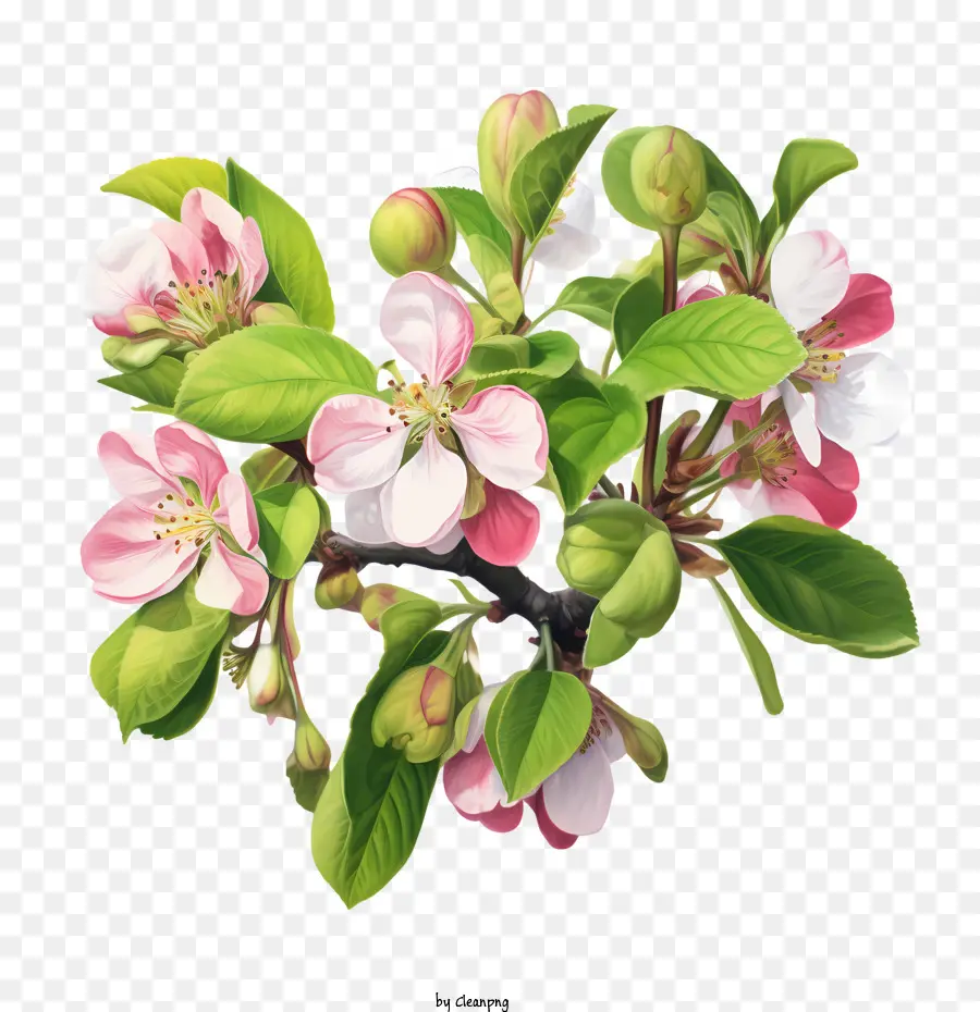 Apple Blossom，Apple Floresce PNG