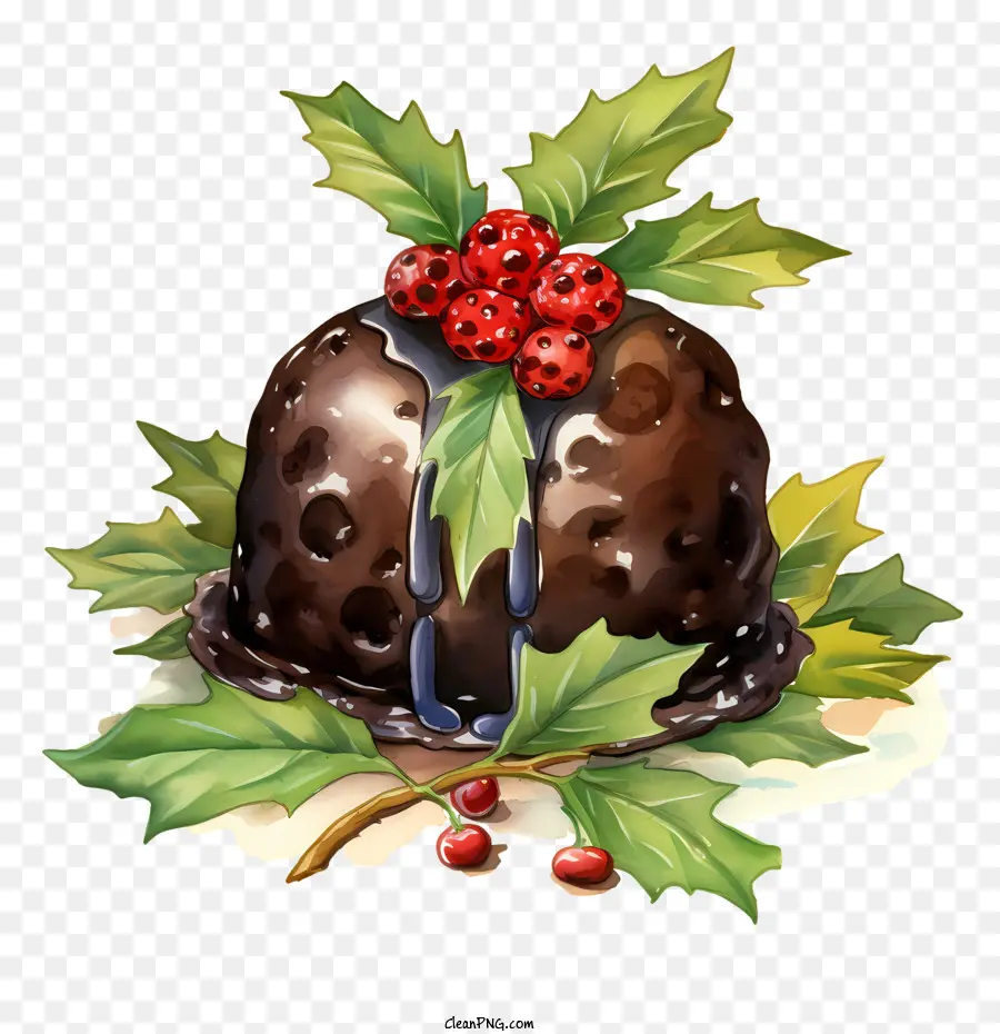 Pudim De Natal，Chocolate PNG