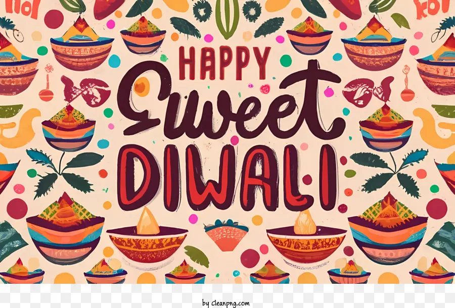 Diwali，Feliz Doce Diwali PNG