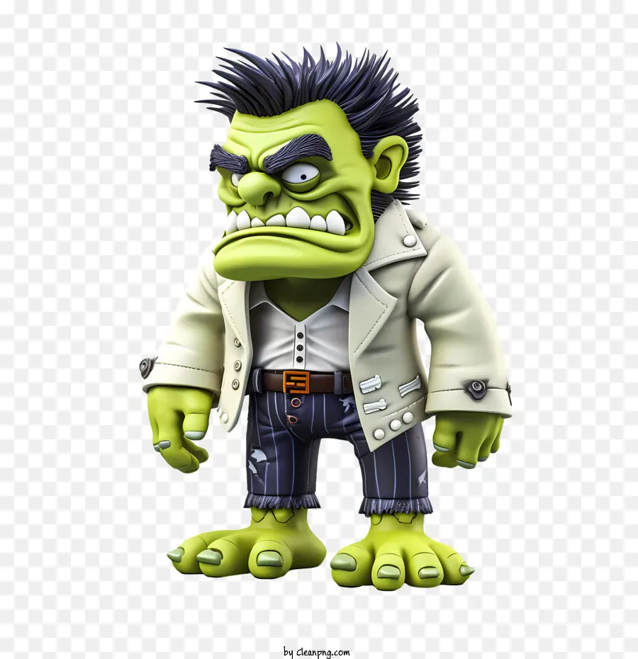 Frankenstein，Super Herói PNG