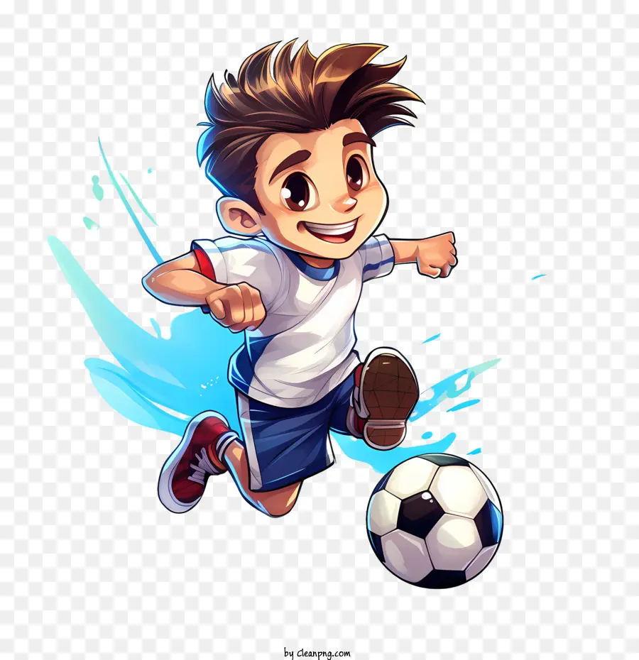 Jogador De Futebol，Menino De Futebol PNG