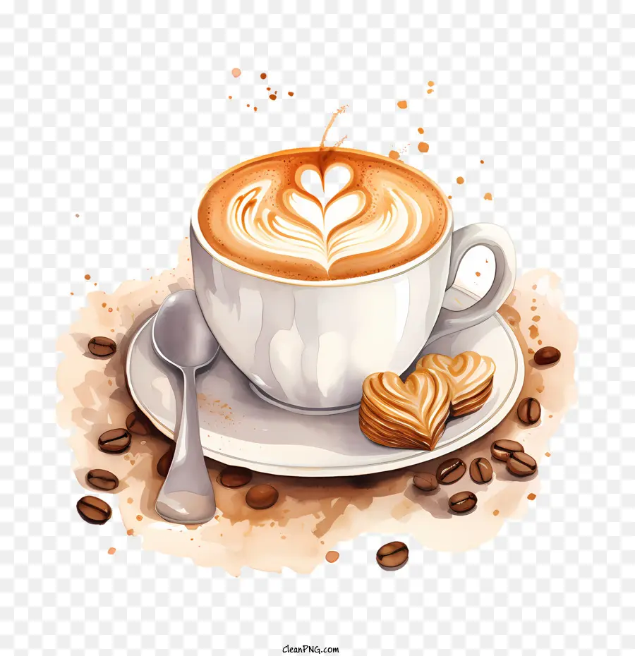 Dia Do Cappuccino，Café PNG