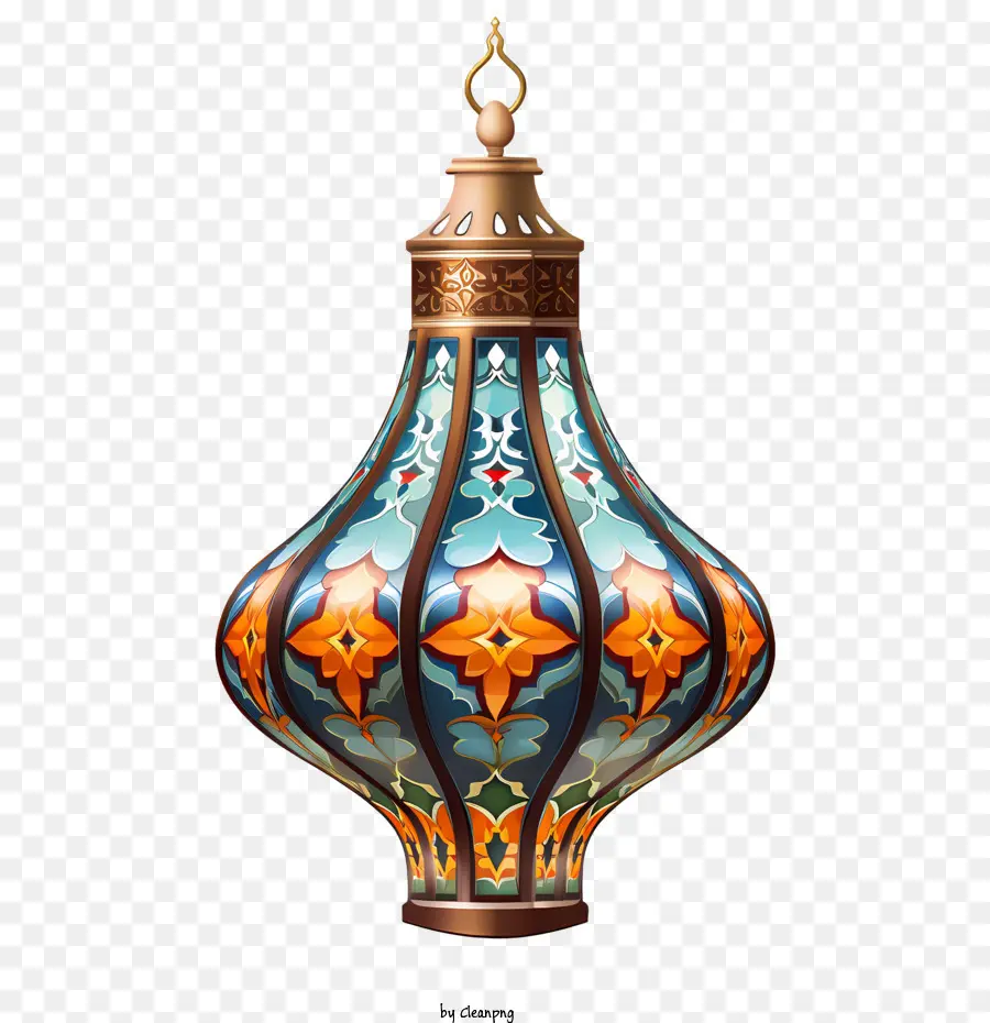 Islâmica Lanterna，Lâmpada Ornamentada PNG