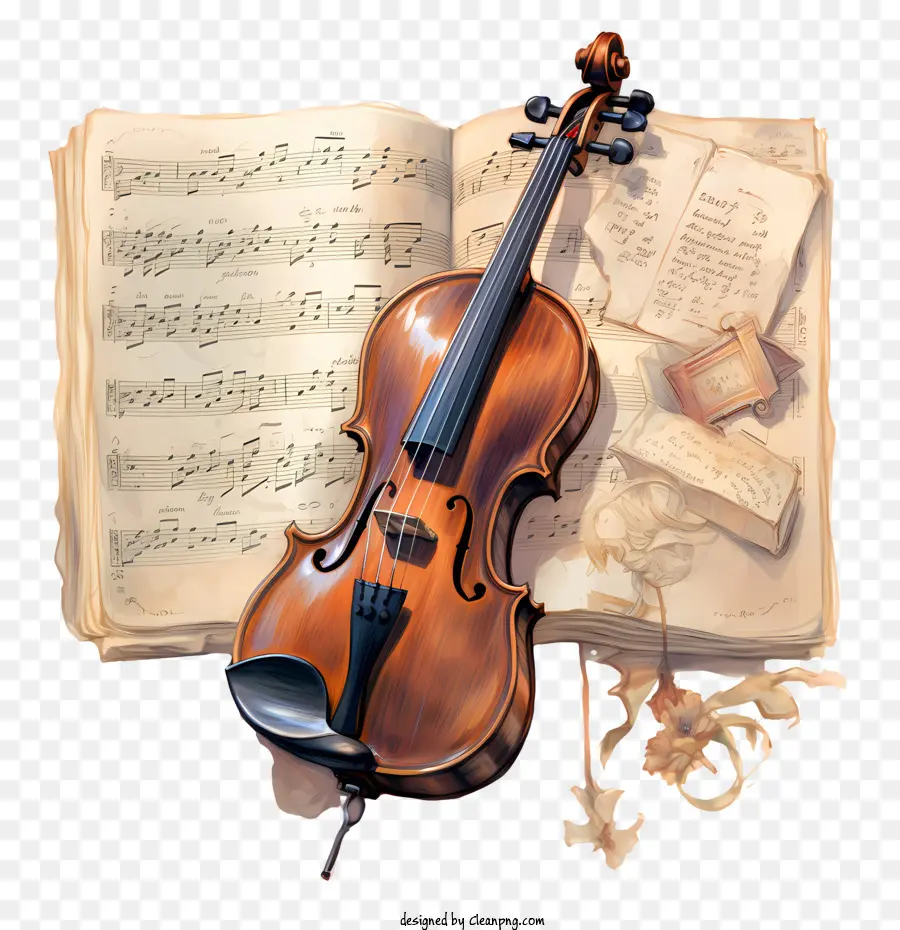 Dia Do Violino，Música PNG