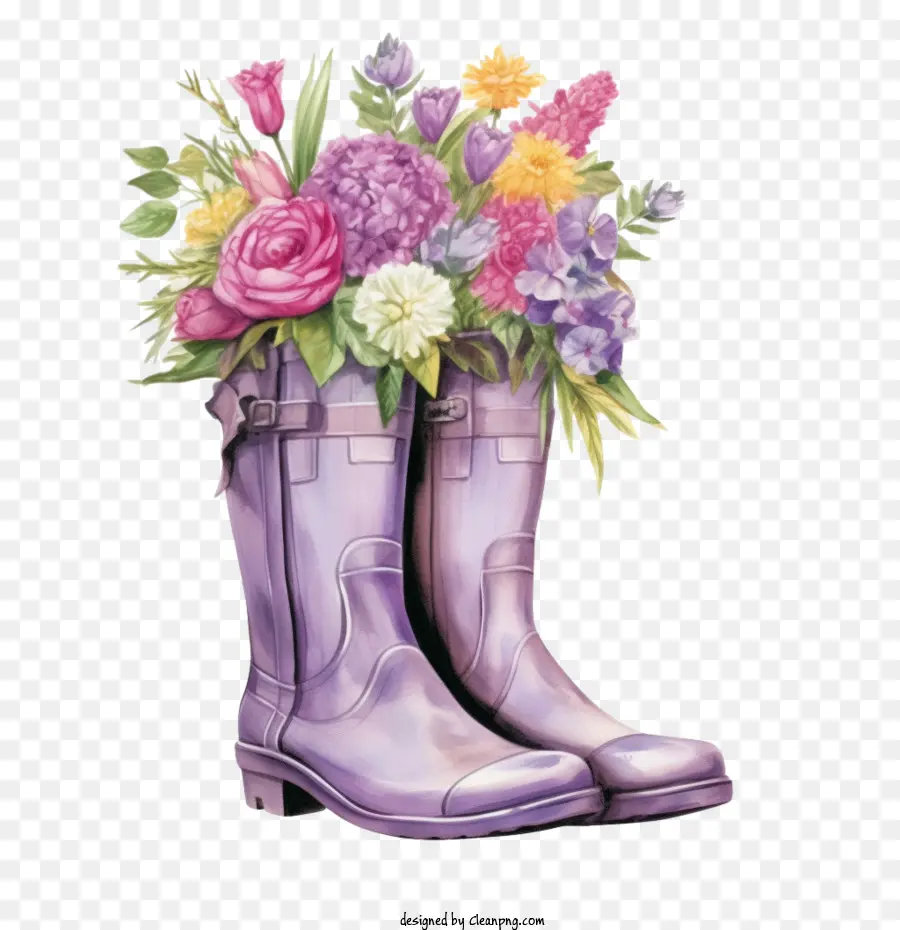 Botas De Borracha，Botas De Chuva PNG