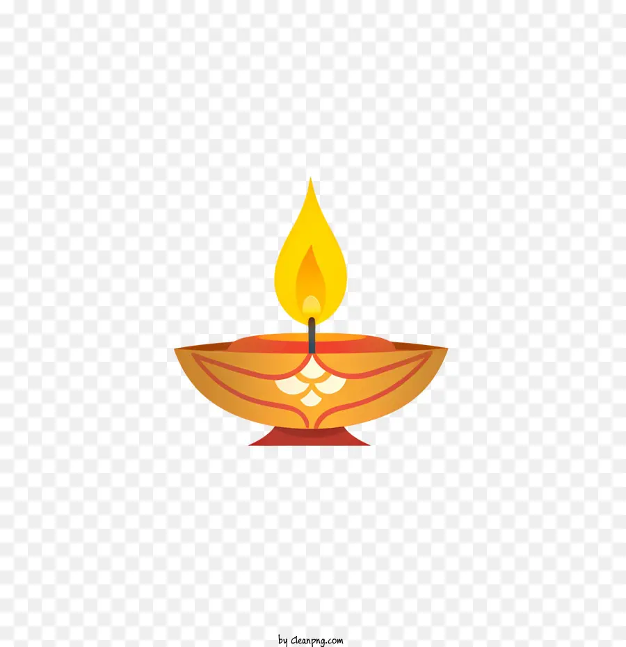 Lâmpada De Diwali，Vela PNG