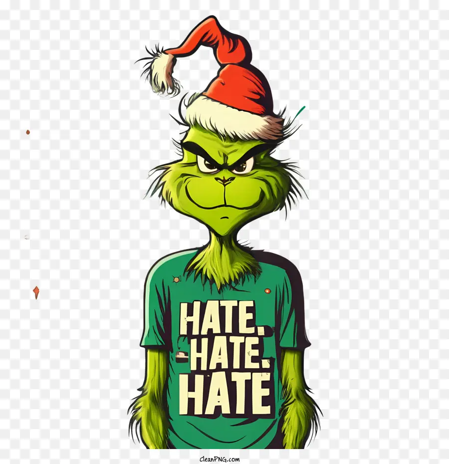 Natal Grinch，Hate PNG