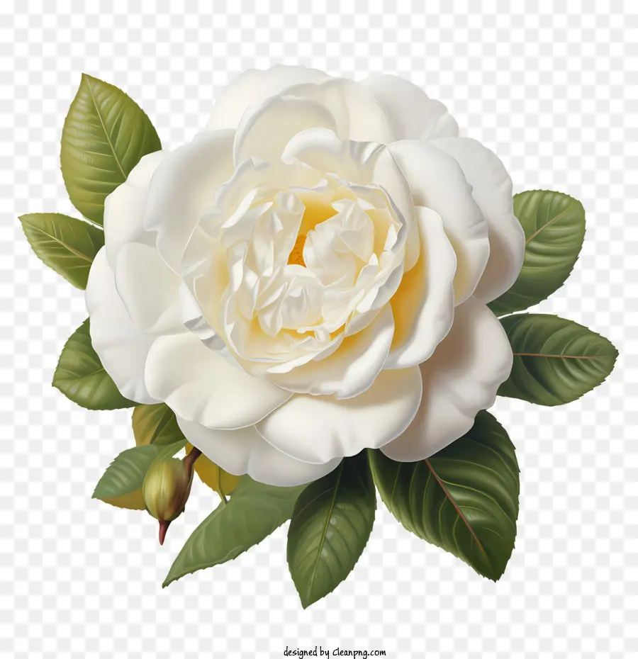 Flor Branca De Rosa，Rosa Branca PNG