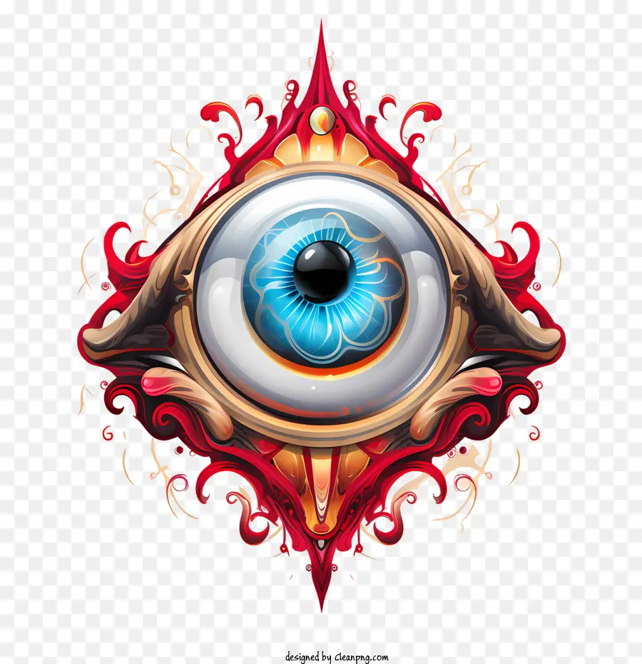 Halloween Eyelall，Olho PNG