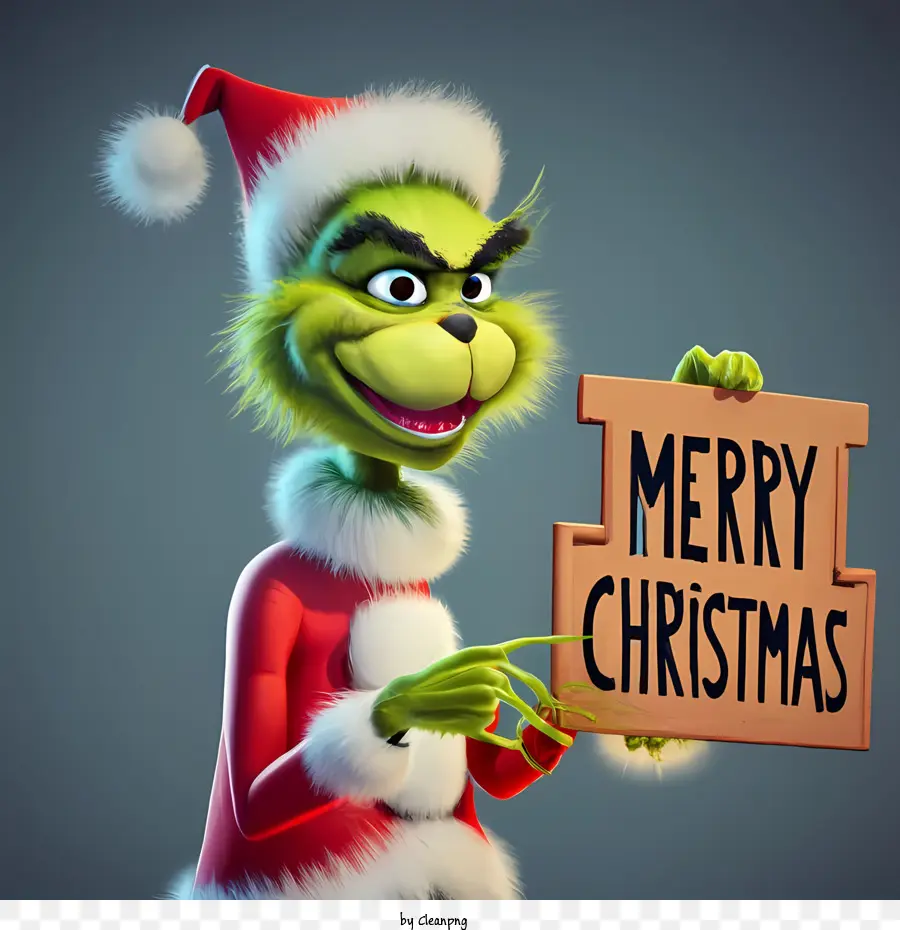 Natal Grinch，Grinch PNG