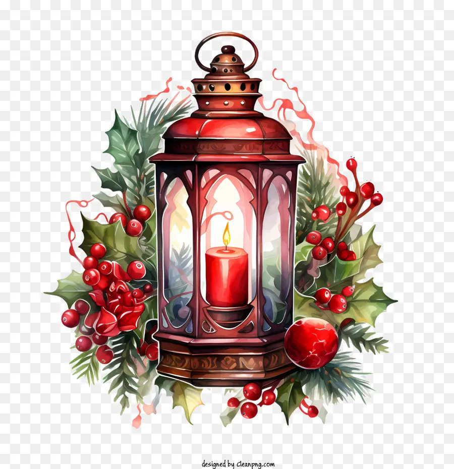 Natal Lanterna，Luzes De Natal PNG