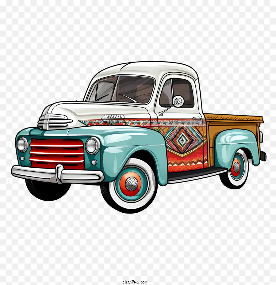 Vintage Caminhão，Caminhão PNG