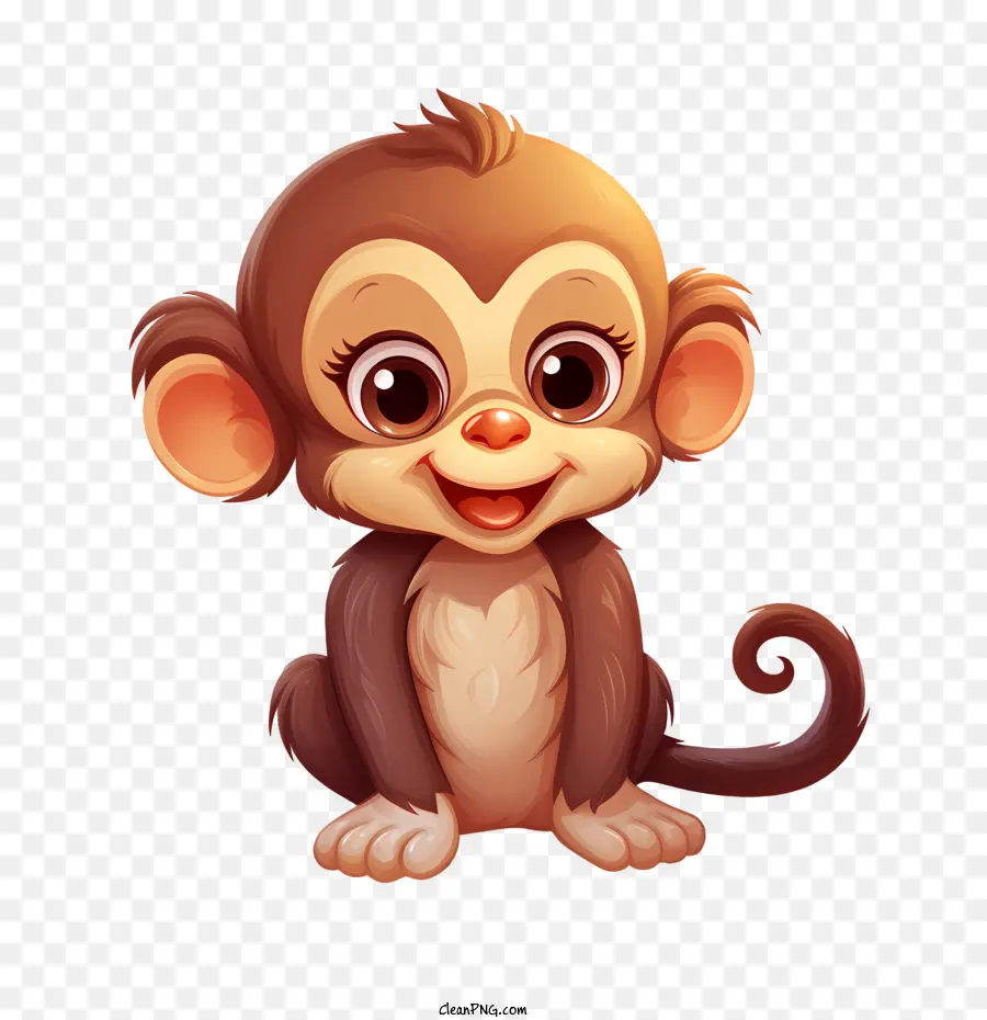 Macaco Dia，Macaco Bonito PNG