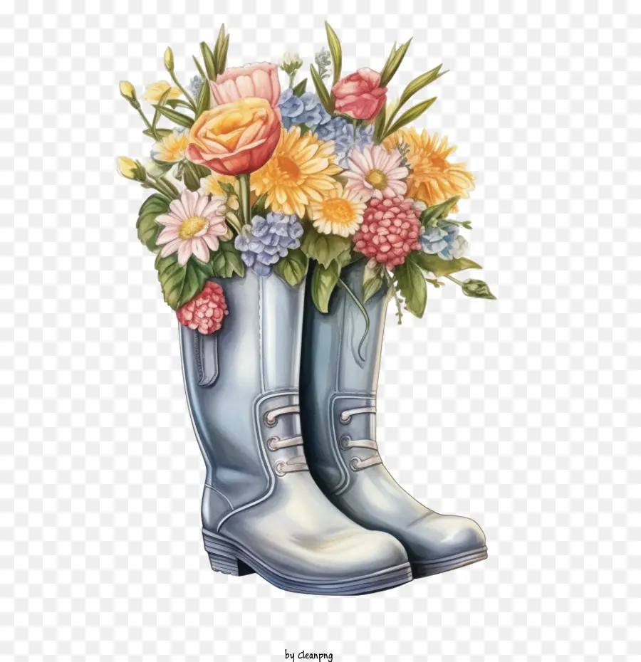 Botas De Borracha，Conteúdo De Imagem PNG