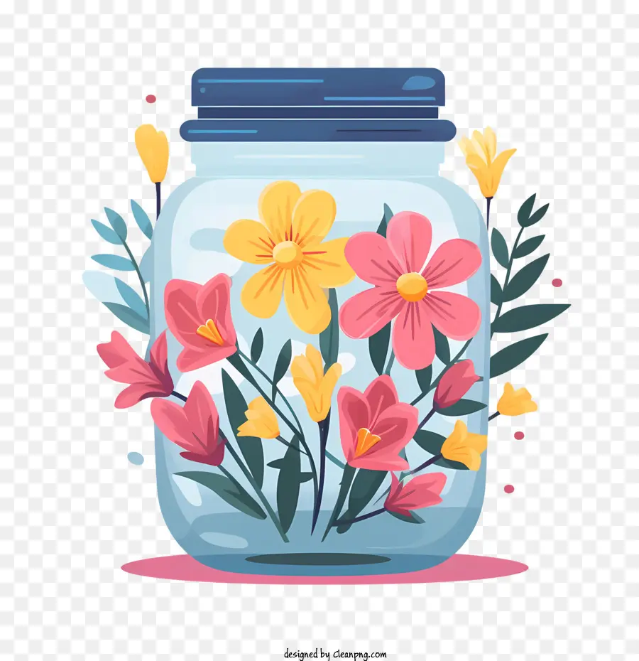 Dia Nacional Do Mason Jar，Jarra De Flores PNG