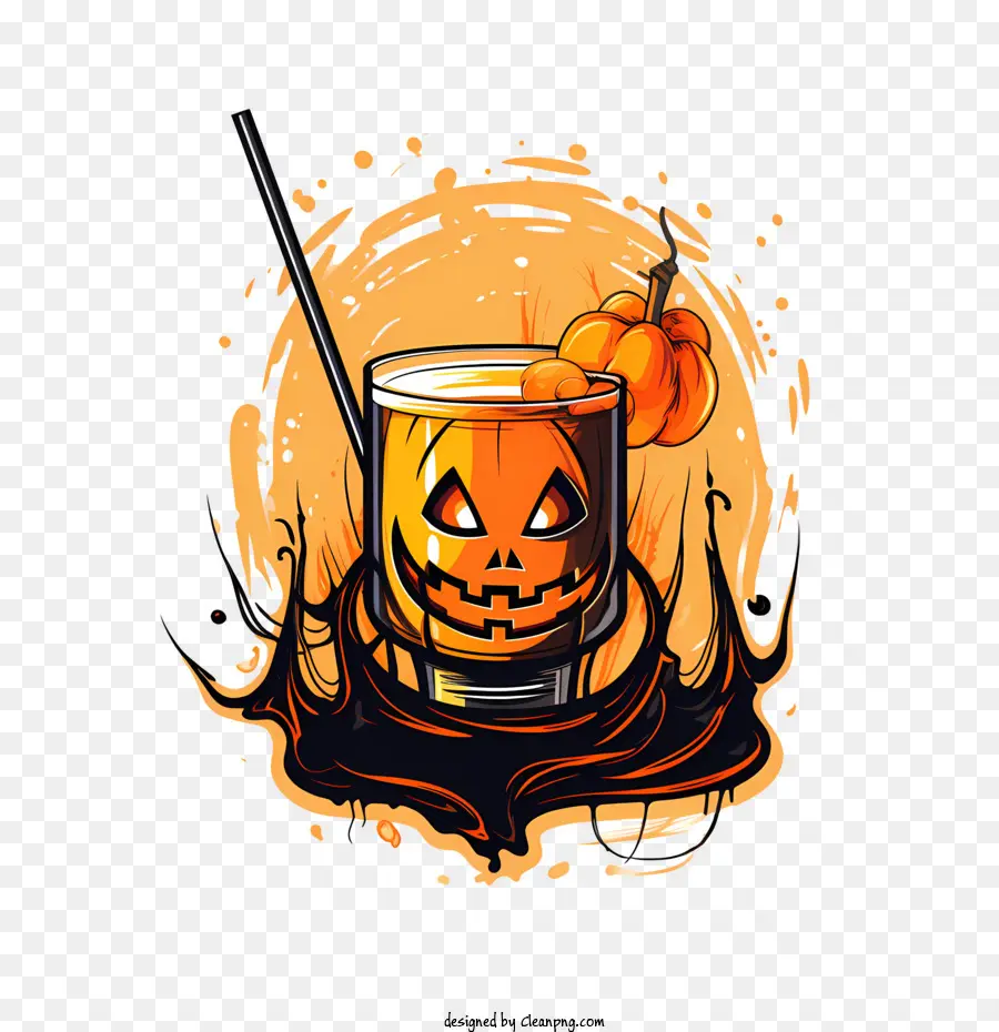 Coquetel De Halloween，Bebida De Halloween PNG