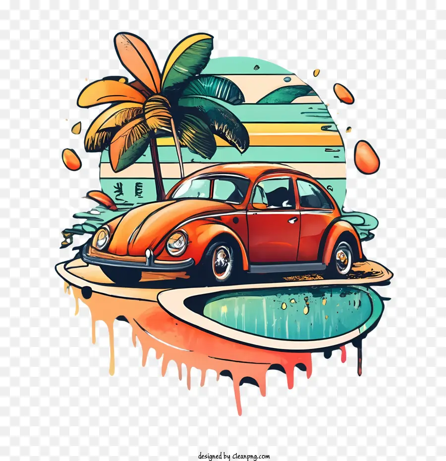 Volkswagen Beetle，Vw Beetle PNG