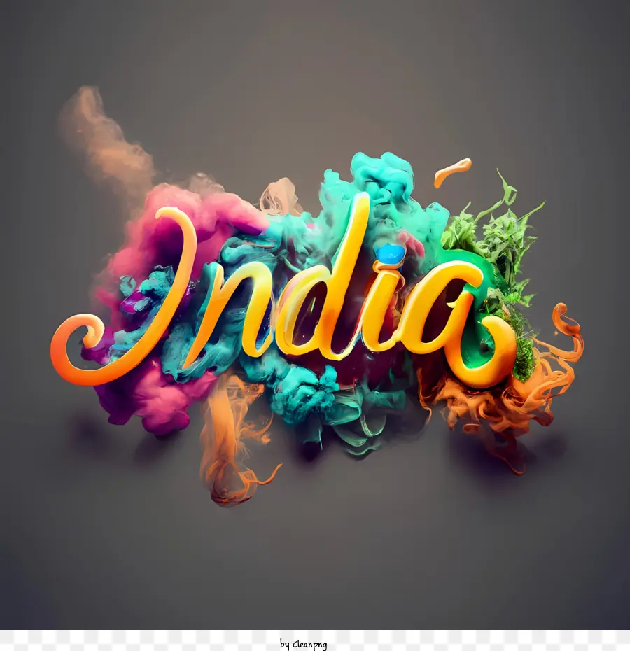 índia，Colorido PNG