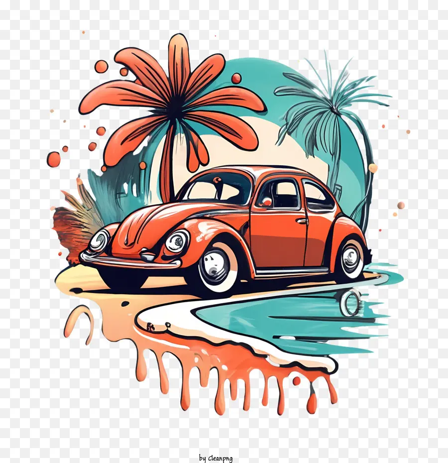 Volkswagen Beetle，Vw Beetle PNG