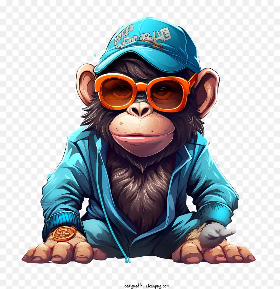 Macaco Dia，Chimpanzé PNG